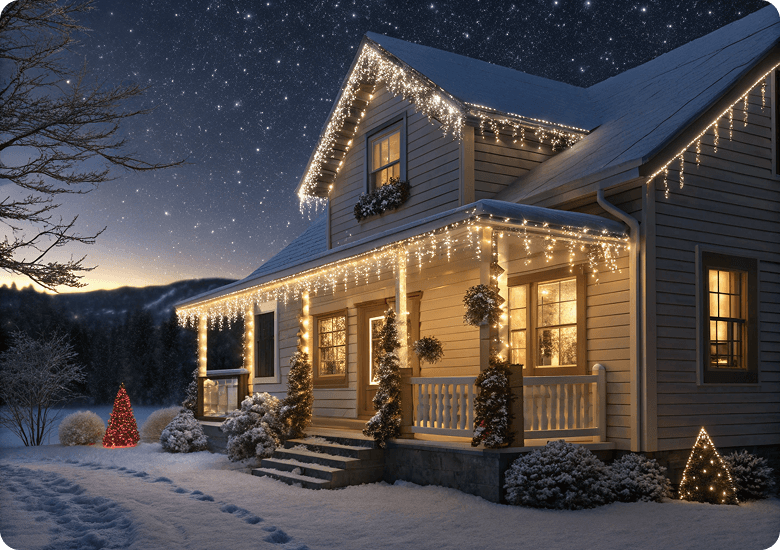 Фотокарточка Светодиодная Гирлянды Бахрома для улицы купить в Москве оптом - цены на гирлянды айсикл