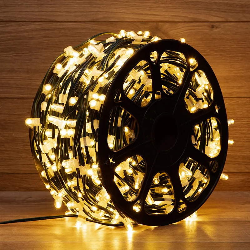 Гирлянда LED ClipLight 12V 150 мм, цвет диодов ТЕПЛЫЙ БЕЛЫЙ