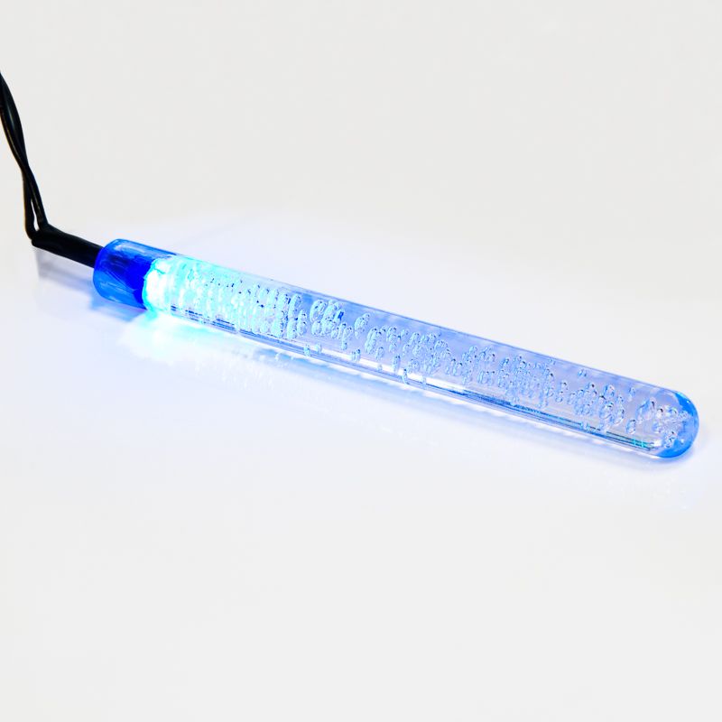 Гирлянда светодиодная Палочки с пузырьками 20 палочек, цвет: мультиколор, 2 метра