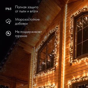 Дюралайт LED двухжильный 230В 13мм 30 LED/м ТЕПЛЫЙ БЕЛЫЙ постоянное свечение модуль 1м бухта 100м NEON-NIGHT