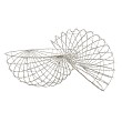 Шар светодиодный 230V, диаметр 120 см, 600 светодиодов, цвет белый