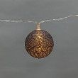 Тайские фонарики Северное сияние 3,5 м, прозрачный ПВХ, 20 LED, теплый белый