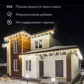 Дюралайт LED двухжильный 230В 13мм 30 LED/м СИНИЙ постоянное свечение модуль 1м бухта 100м NEON-NIGHT