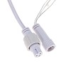 Гирлянда светодиодная Сеть треугольная 1,5х2х2м 136 LED МУЛЬТИ прозрачный ПВХ IP65 свечение с динамикой 230В контроллер в комплекте NEON-NIGHT