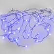 Гирлянда Бахрома (Айсикл), 1,8х0,5м, 48 LED СИНИЕ, прозрачный ПВХ, IP20, свечение с динамикой, 230В, не соединяется