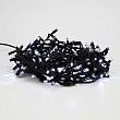 Гирлянда светодиодная Кластер 10м 200 LED БЕЛЫЙ черный каучук IP67 постоянное свечение 230В нужен блок 315-000 NEON-NIGHT