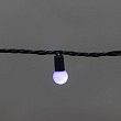 Гирлянда Мультишарики 20м, 200LED, диаметр 15мм, IP44, зеленый провод, свечение мульти (RG/RB), мигание, 230В NEON-NIGHT