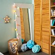 Тайские фонарики Фейерверк 1,5 м, прозрачный ПВХ, 10 LED, теплый белый, питание 2 х АА (батарейки не в комплекте)