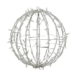Шар светодиодный 230V, диаметр 30 см, 120 светодиодов, эффект мерцания, цвет теплый белый NEON-NIGHT