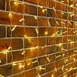 Гирлянда светодиодная Занавес 2х6м 768 LED ТЕПЛЫЙ БЕЛЫЙ прозрачный ПВХ IP65 эффект мерцания 230В нужен блок 303-500-1 NEON-NIGHT