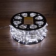 Гирлянда LED Клип-лайт 12 V, прозрачный ПВХ, 150 мм, цвет диодов Белый Flashing (Белый)