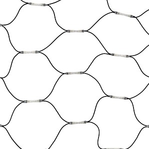 Гирлянда светодиодная Сеть 2x3м 432 LED МУЛЬТИ черный каучук IP67 постоянное свечение 230В блок в комплекте NEON-NIGHT