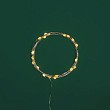 Гирлянда светодиодная Роса с крупными каплями 2м, 20LED, ТЕПЛЫЙ БЕЛЫЙ, IP20, 2хCR2032 в комплекте NEON-NIGHT