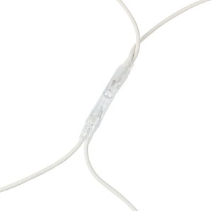 Гирлянда Сеть 2x3м, белый КАУЧУК, 432 LED Белые (шнур питания в комплекте)