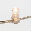 Гирлянда LED Клип-лайт 12 V, прозрачный ПВХ, 150 мм, цвет диодов Теплый белый, Flashing (Белый)