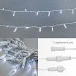 Гирлянда светодиодная Нить 10м 100 LED БЕЛЫЙ белый ПВХ IP65 эффект мерцания 230В соединяется нужен блок 303-500-1 NEON-NIGHT