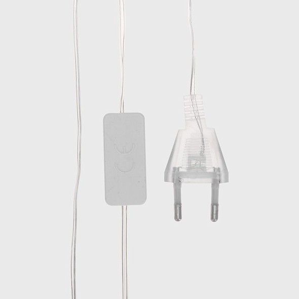 Фигура светодиодная С НОВЫМ ГОДОМ 35LED, цвет свечения МУЛЬТИКОЛОР (RG/RB), размер 42x19см