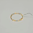 Гирлянда светодиодная Роса с крупными каплями 2м, 20LED, ТЕПЛЫЙ БЕЛЫЙ, IP20, 2хCR2032 в комплекте NEON-NIGHT