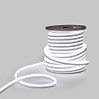Гибкий неон 15х26мм односторонний 120 LED/м БЕЛЫЙ 230В бухта 50м (c комплектом подключения) NEON-NIGHT