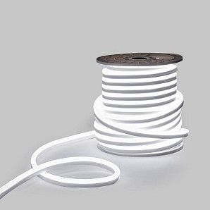 Гибкий неон 15х26мм односторонний 120 LED/м БЕЛЫЙ 230В бухта 50м NEON-NIGHT
