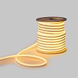 Гибкий неон 15х26мм односторонний 120 LED/м ТЕПЛЫЙ БЕЛЫЙ 230В бухта 50м (c комплектом подключения) NEON-NIGHT