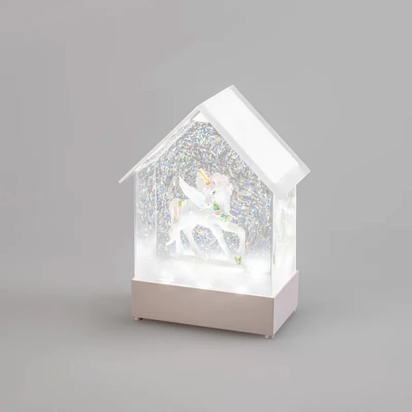 Декоративный светильник Единорог с конфетти и мелодией, USB NEON-NIGHT