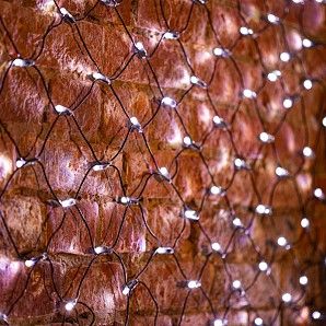 Гирлянда светодиодная Сеть 2х1,5м 288 LED БЕЛЫЙ черный ПВХ IP65 свечение с динамикой 230В блок в комплекте NEON-NIGHT