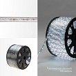 Дюралайт LED двухжильный 230В 13мм 24 LED/м БЕЛЫЙ эффект мерцания модуль 2м бухта 100м NEON-NIGHT Эконом