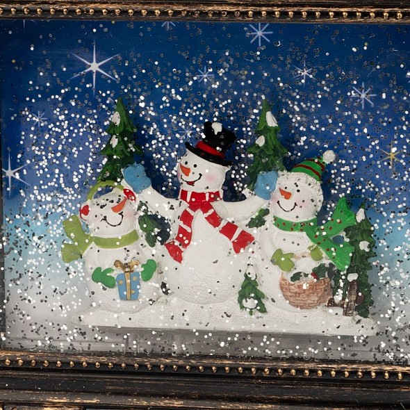 Декоративный светильник Картина с эффектом снегопада NEON-NIGHT