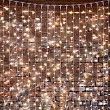 Гирлянда светодиодная Занавес 2х3м 448 LED БЕЛЫЙ прозрачный ПВХ IP65 эффект мерцания 230В нужен блок 303-500-1 NEON-NIGHT