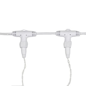 Гирлянда светодиодная Занавес 2х6м 768 LED ТЕПЛЫЙ БЕЛЫЙ белый ПВХ IP65 постоянное свечение 230В нужен блок 303-500-1 NEON-NIGHT