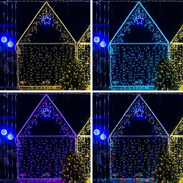Контроллер с пультом для RGB гирлянд