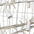 Шар светодиодный 230V, диаметр 120 см, 600 светодиодов, цвет белый