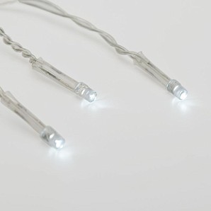 Гирлянда Твинкл-Лайт 4 м, 25 LED, прозрачный ПВХ, цвет свечения белый NEON-NIGHT