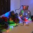 Гирлянда Твинкл Лайт 4 м, темно-зеленый ПВХ, 25 LED, цвет мультиколор