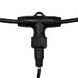 Гирлянда LED ClipLight 24V, 3 нити по 20 м, свечение с динамикой, цвет диодов Мульти