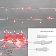 Гирлянда светодиодная Нить 10м 100 LED КРАСНЫЙ прозрачный ПВХ IP65 постоянное свечение 230В соединяется нужен блок 303-500-1 NEON-NIGHT