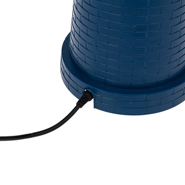 Декоративный светильник Маяк синий с конфетти и подсветкой, USB NEON-NIGHT