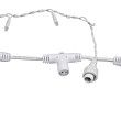 Гирлянда светодиодная Занавес 2х3м 448 LED БЕЛЫЙ прозрачный ПВХ IP65 эффект мерцания 230В нужен блок 303-500-1 NEON-NIGHT