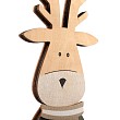 Деревянная фигурка с подсветкой Рождественский олень 11х5х47 см