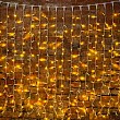 Гирлянда светодиодная Занавес 2х3м 600 LED ТЕПЛЫЙ БЕЛЫЙ белый ПВХ IP65 постоянное свечение 230В нужен блок 303-500-1 NEON-NIGHT