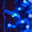 Гирлянда светодиодная Занавес 2х1,5м 192 LED СИНИЙ прозрачный ПВХ IP65 постоянное свечение 230В блок в комплекте NEON-NIGHT