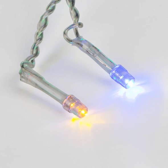 Гирлянда Твинкл Лайт 6 м, прозрачный ПВХ, 40 LED, цвет Мультиколор