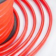 Гибкий неон DIP 12x26мм односторонний 80 LED/м КРАСНЫЙ оболочка красная бухта 50м (5 комплектов подключения) NEON-NIGHT