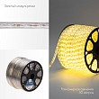 Дюралайт LED, постоянное свечение (2W) – теплый белый, 24В, 36 LED/м, бухта 100 м