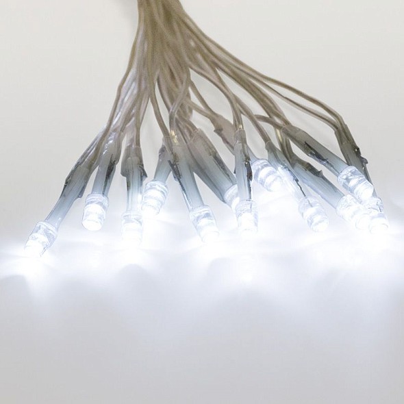 Гирлянда Сеть 1,8х1,5м, прозрачный ПВХ, 180 LED Белый