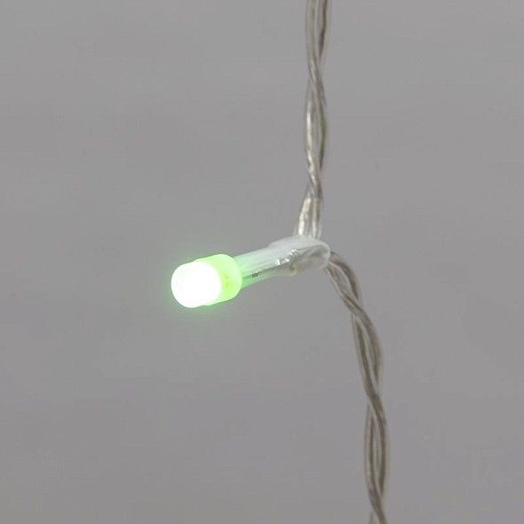 Дождь (занавес) Wi-Fi 3х3 м, прозрачный ПВХ, 180 LED RGB, не соединяется