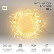 Гирлянда светодиодная Роса Фейерверк с контроллером 10м, 250LED, ТЕПЛЫЙ БЕЛЫЙ, IP20, на катушке NEON-NIGHT