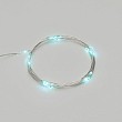 Гирлянда светодиодная Роса 2м, 20LED, ГОЛУБОЙ, IP20, тонкий батарейный блок, 2хCR2032 в комплекте NEON-NIGHT