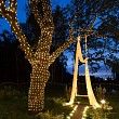 Гирлянда LED Клип-лайт 12 V, прозрачный ПВХ, 150 мм, цвет диодов Теплый белый, Flashing (Белый)
